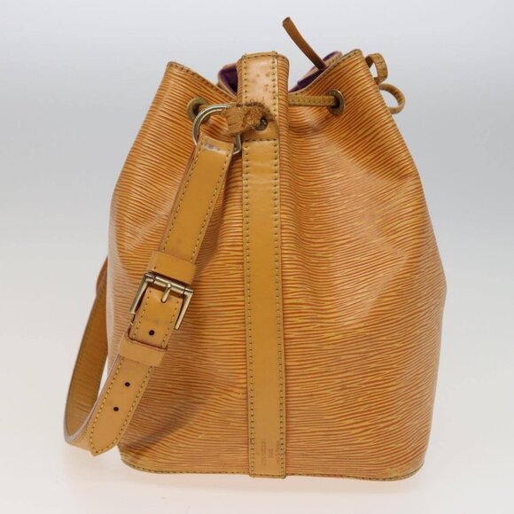 LOUIS VUITTON Epi Petit Noe Shoulder Bag Tassili Yellow - Picture 3 of 15